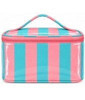Large Cosmetic Pouch-1685-BLU/PNK